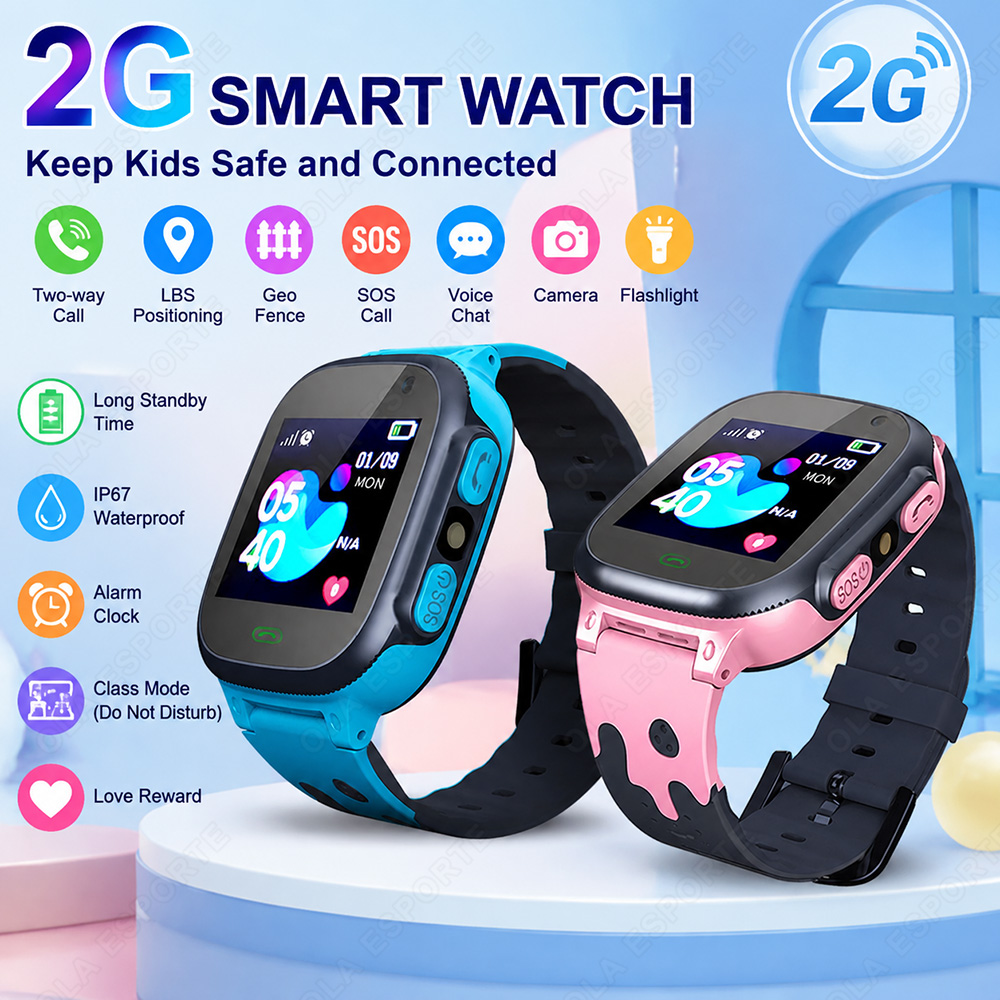 Smartwatch Watches For Kid Girl - Novo Relógio Inteligente Infantil com Tela