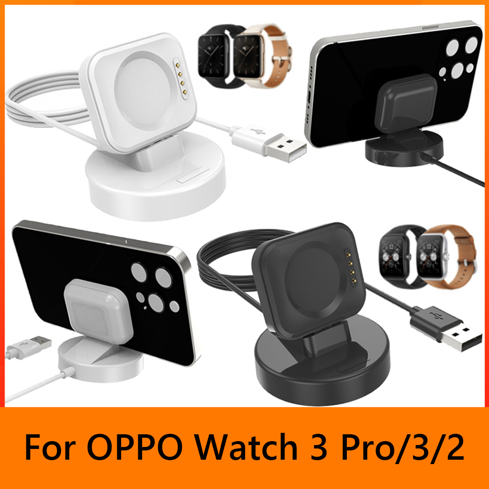 Smartwatch Oppo Watch - Carregador 2 em 1 com Suporte