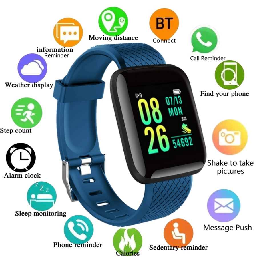 Watch Smartwatch Android - Esporte smartwatch pulseira de fitness controle