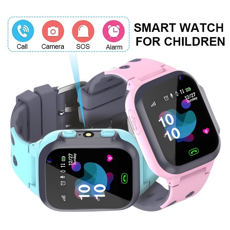 Smartwatch Watches For Kid Girl - Crianças relógio inteligente à prova dwaterproof