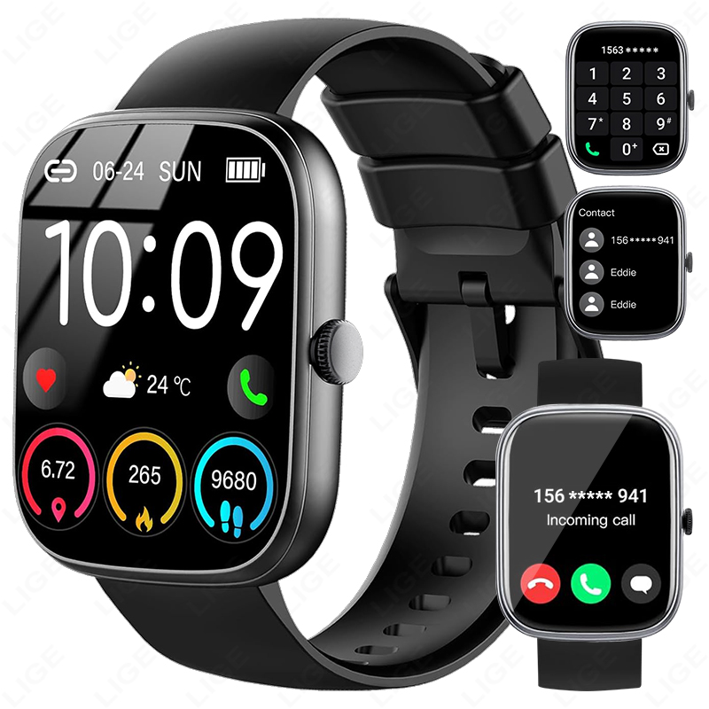 Smartwatch Ladies Watches For Women - 2026 novo para android bluetooth chamada