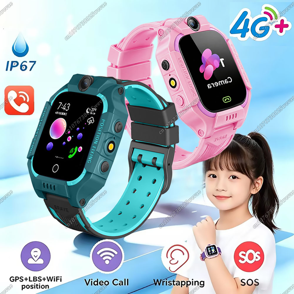 Smartwatch Watches For Kid Girl - Novo Relógio Inteligente GPS 5G para