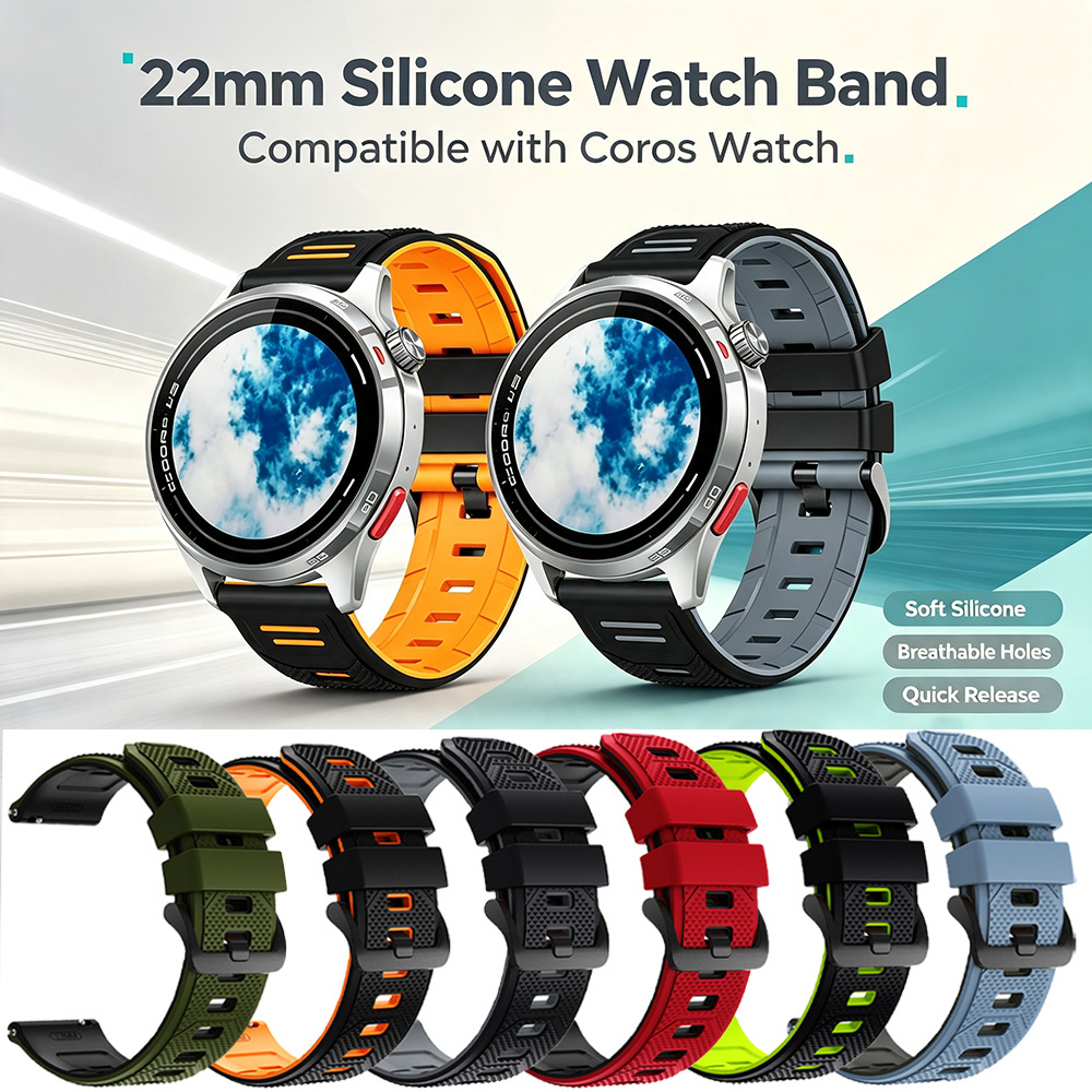Titan Watches Smartwatch - Pulseira de Silicone Macio de Liberação