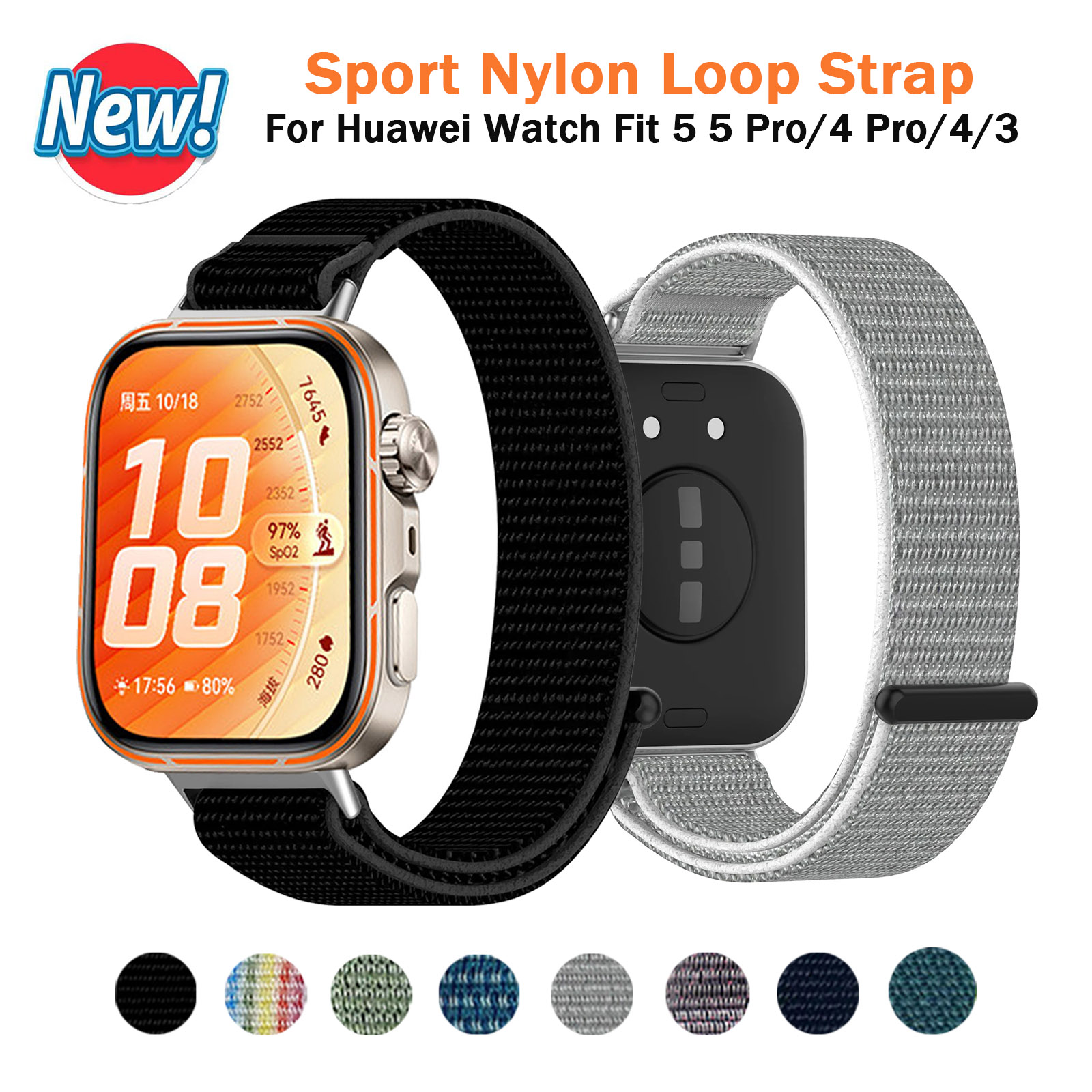 Pulseira de Nylon para Smartwa - Huawei Smartwatch Watch Fit avaliação e preço