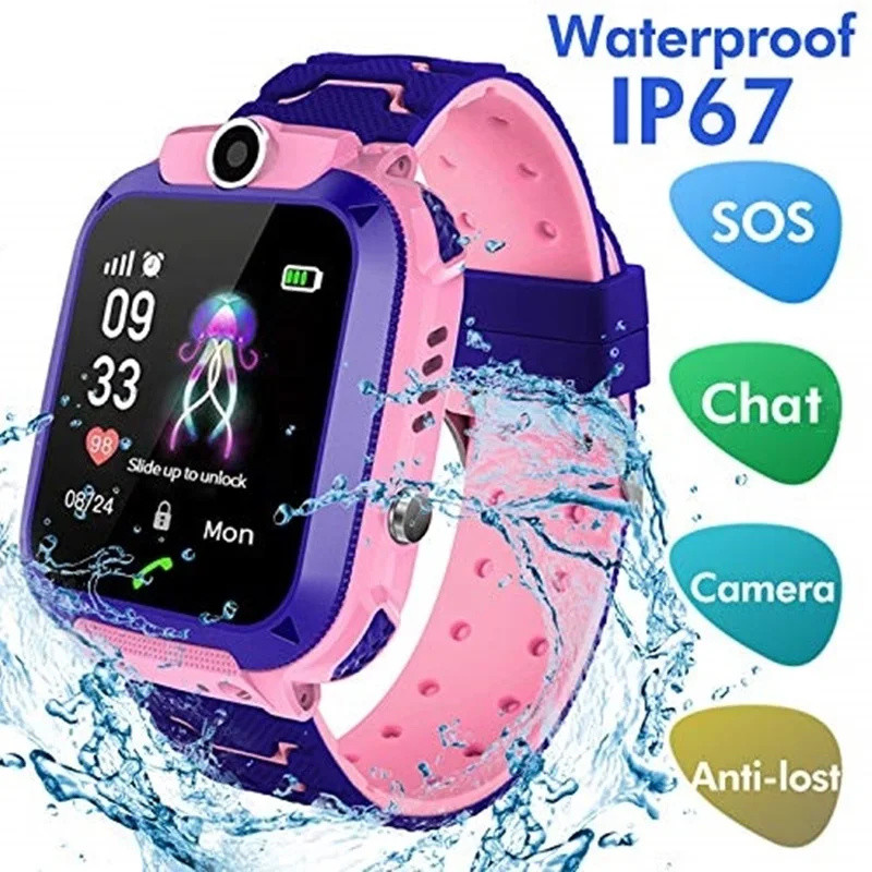 2g crianças relógio inteligent - Smartwatch Watches For Kid Girl avaliação e preço