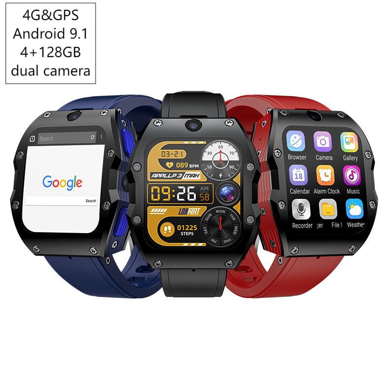 4G Android Smartwatch 4 + 128G - Watch Smart Smartwatch avaliação e preço