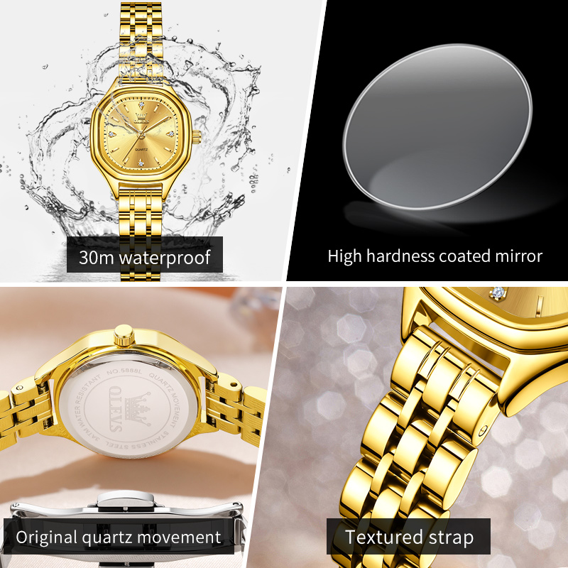Olevs 5888 senhoras relógios o - Ladies Fashion Watch avaliação e preço
