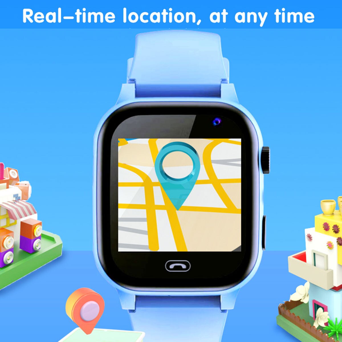 Crianças relógio inteligente c - Smartwatch Watches For Kid Girl avaliação e preço