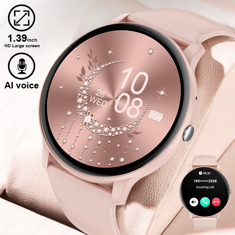 Lige relógio inteligente femin - Smartwatch Ladies Watches For Women avaliação e preço