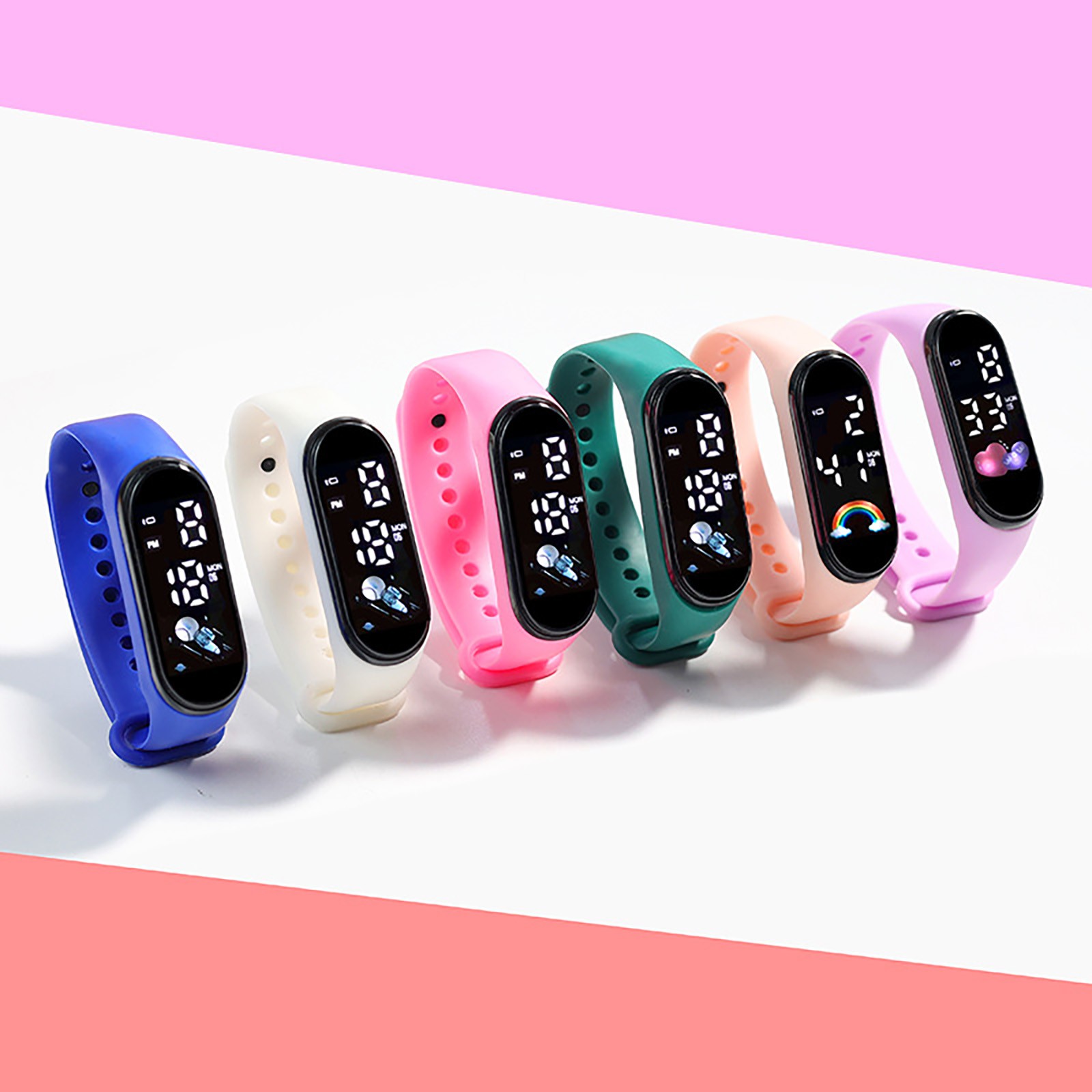 Relógio inteligente Kawaii par - Smartwatch Watches For Kid Girl avaliação e preço