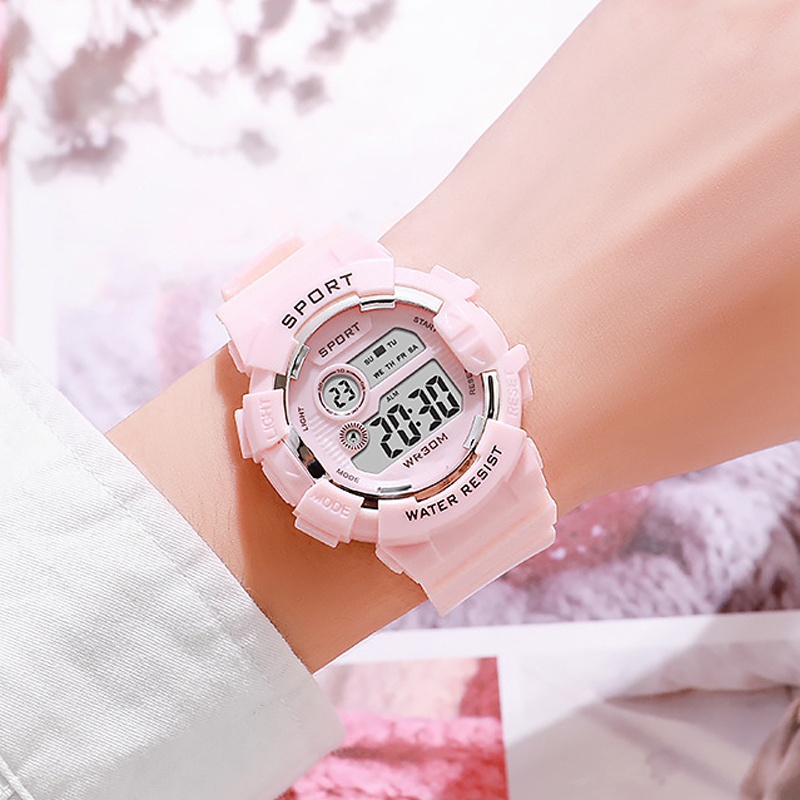Moda crianças relógios luminos - Smartwatch Watches For Kid Girl avaliação e preço