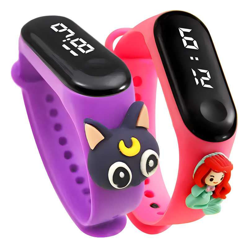 Relógio inteligente multicolor - Smartwatch Watches For Kid Girl avaliação e preço