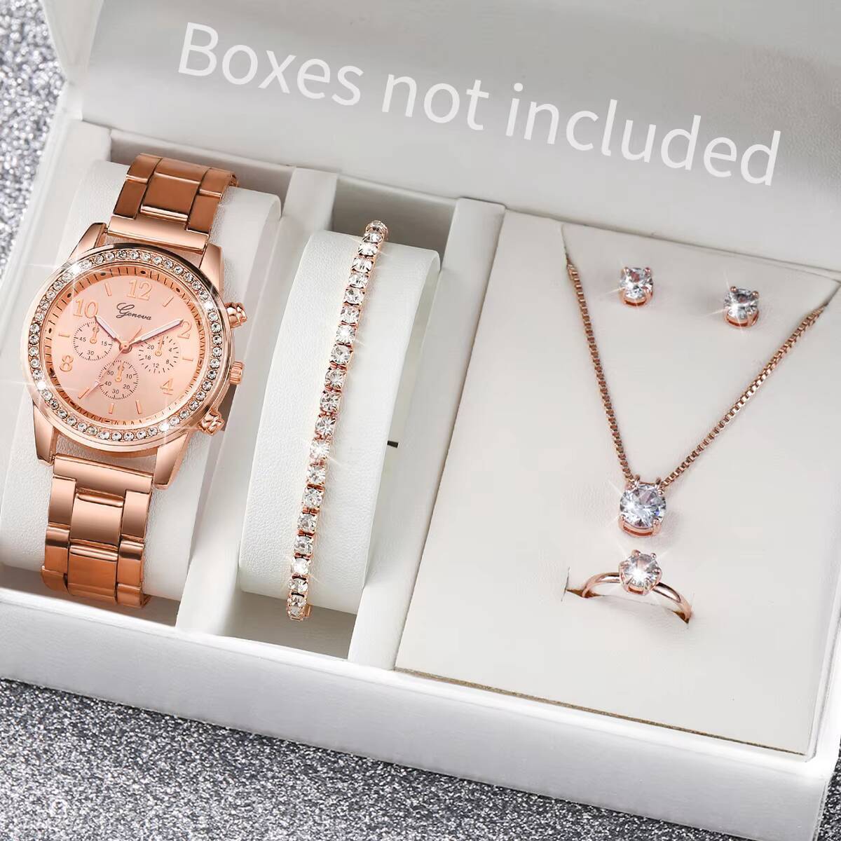 Conjunto de 6 Relógios Feminin - Ladies Fashion Watch avaliação e preço