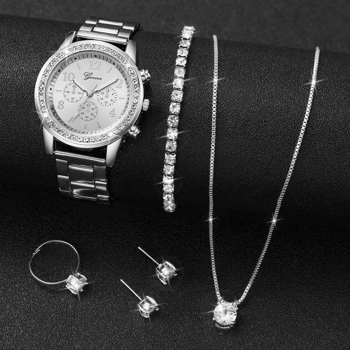 Conjunto de 6 Relógios Feminin - Ladies Fashion Watch avaliação e preço