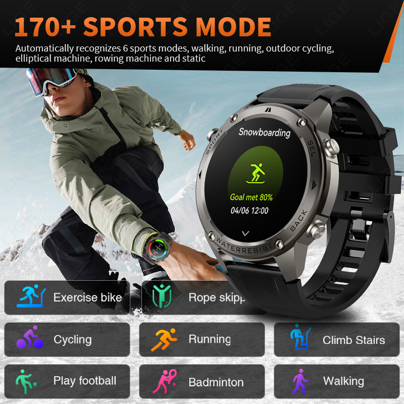 Novo Smartwatch Militar Ultra  - Watch Smart Smartwatch avaliação e preço