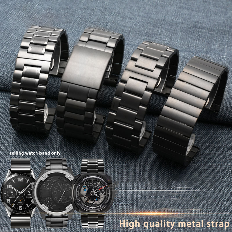 24MM 26MM 28MM 30mm Solid Stai - Diesel Watches Smartwatch avaliação e preço