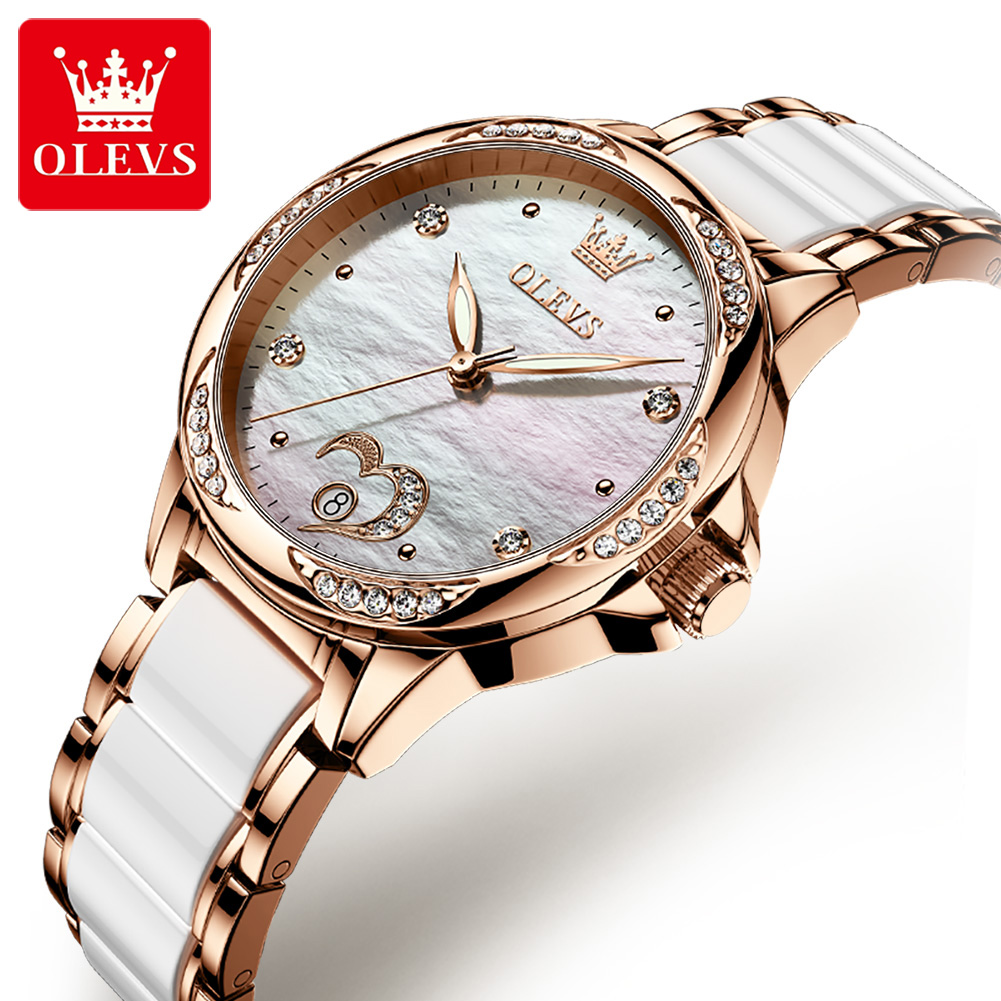 OLEVS 6631 Relógio Feminino El - Ladies Fashion Watch avaliação e preço