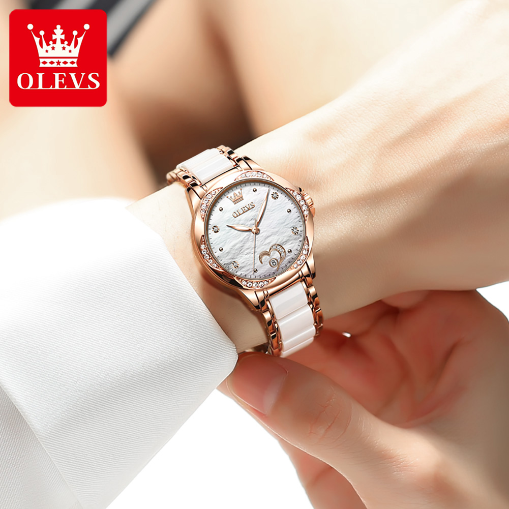 OLEVS 6631 Relógio Feminino El - Ladies Fashion Watch avaliação e preço