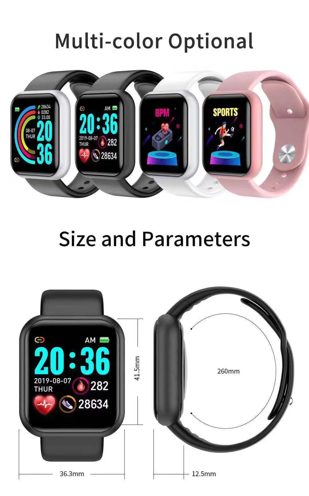 Relógio Inteligente D20 Pro pa - Watch Smartwatch Android avaliação e preço