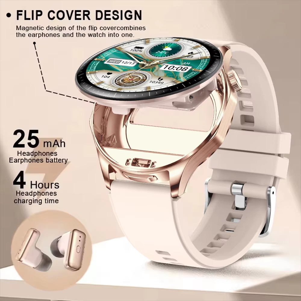 2 em 1 tws fone de ouvido reló - Smartwatch Noise Watches For Women avaliação e preço