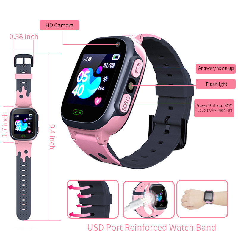 Crianças relógio inteligente à - Smartwatch Watches For Kid Girl avaliação e preço