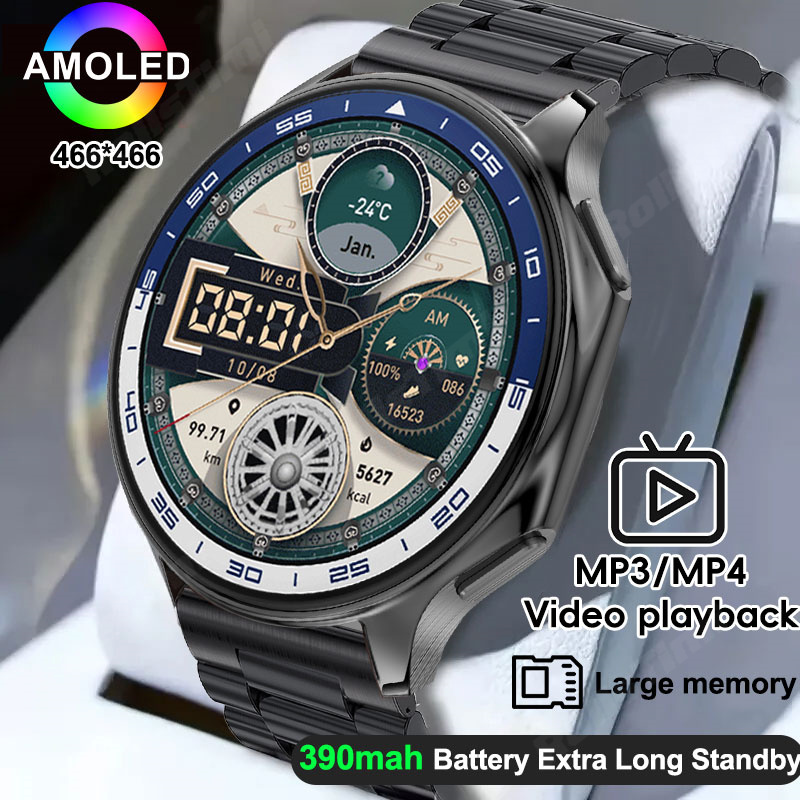 1.43 amoled relógio inteligent - Smartwatch Oppo Watch avaliação e preço