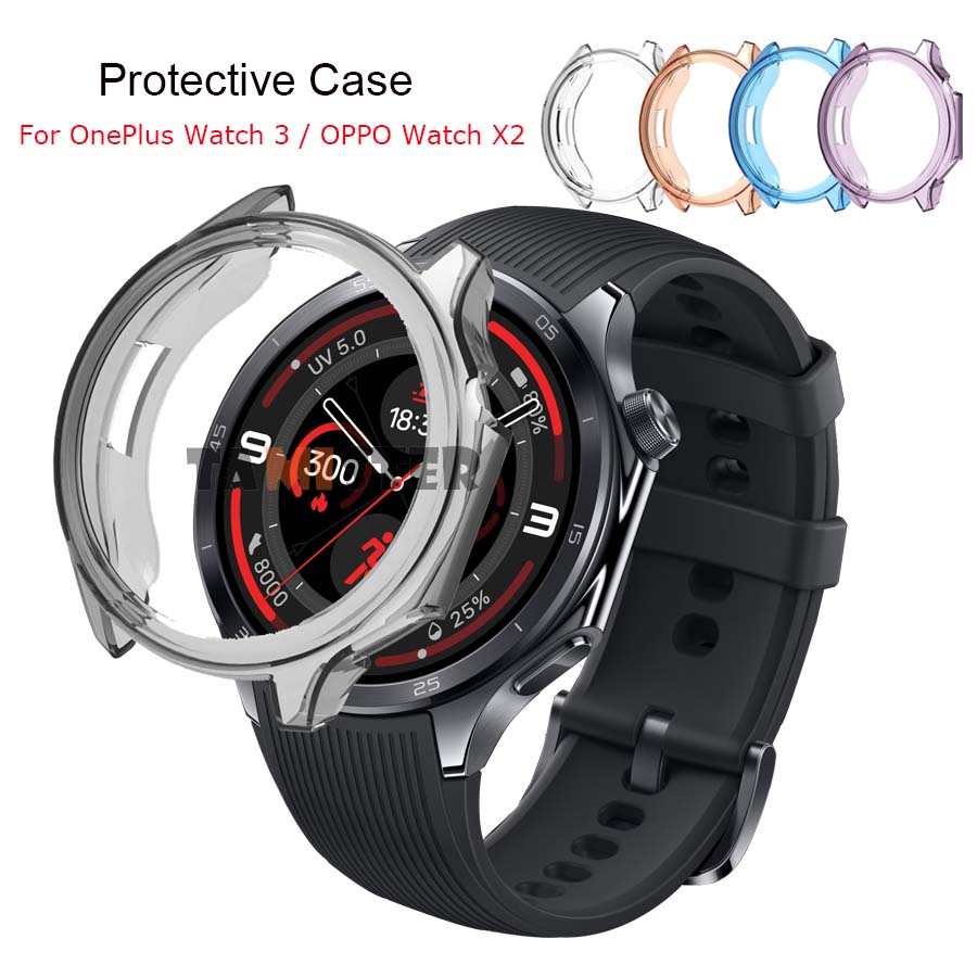 Capa tpu macia para oneplus wa - Smartwatch Oppo Watch avaliação e preço