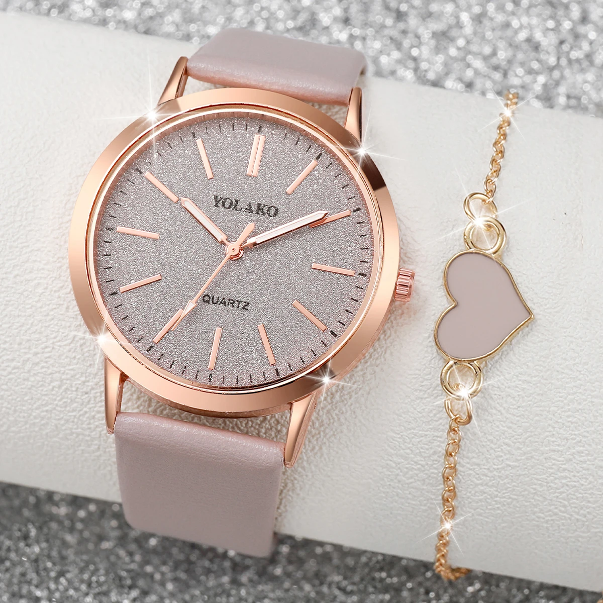 Conjunto de 2 Relógios Feminin - Ladies Fashion Watch avaliação e preço