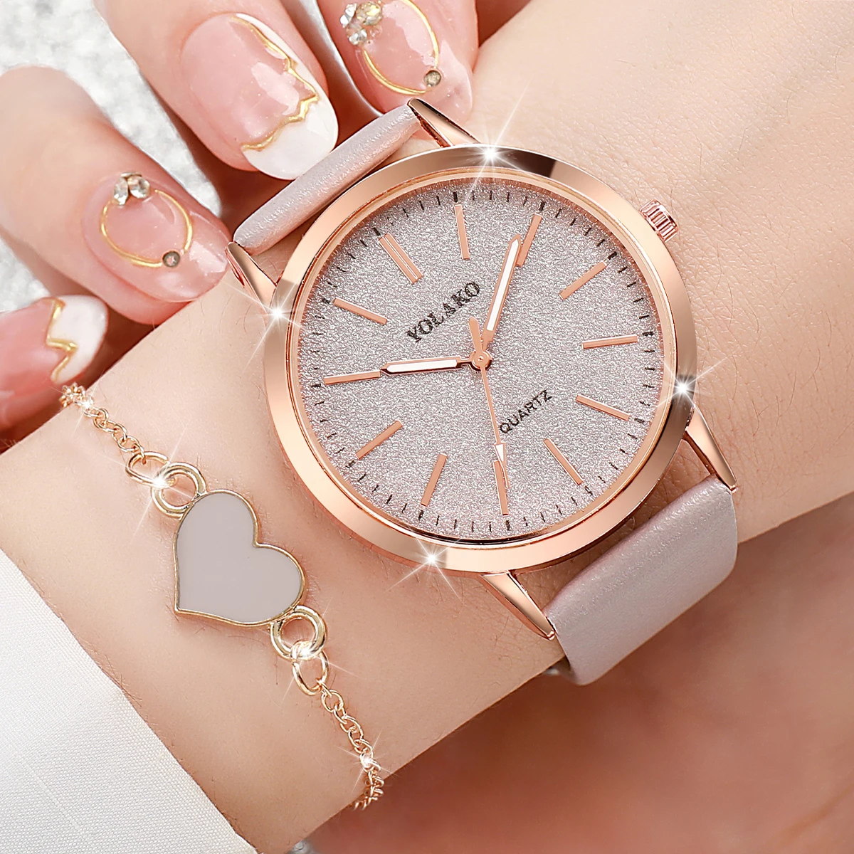Conjunto de 2 Relógios Feminin - Ladies Fashion Watch avaliação e preço
