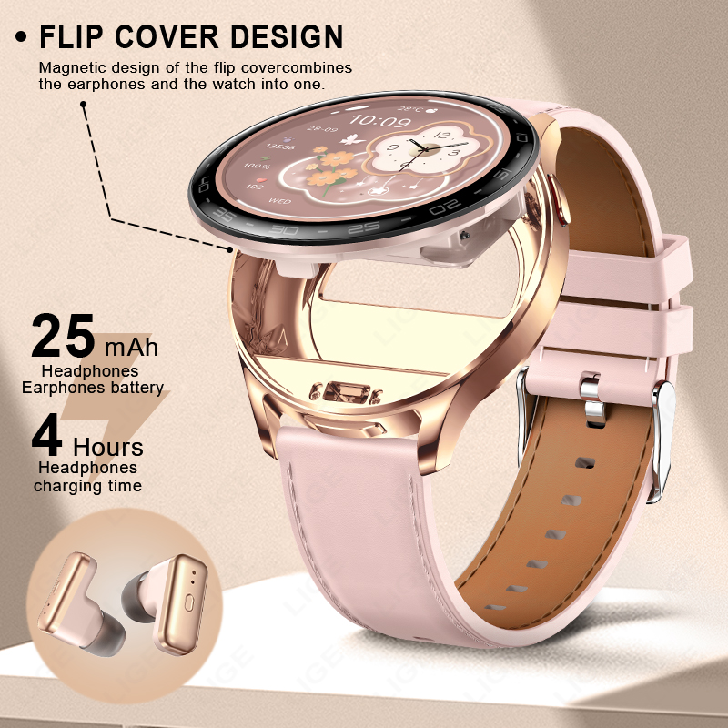 2 em 1 tws fone de ouvido reló - Smartwatch Noise Watches For Women avaliação e preço