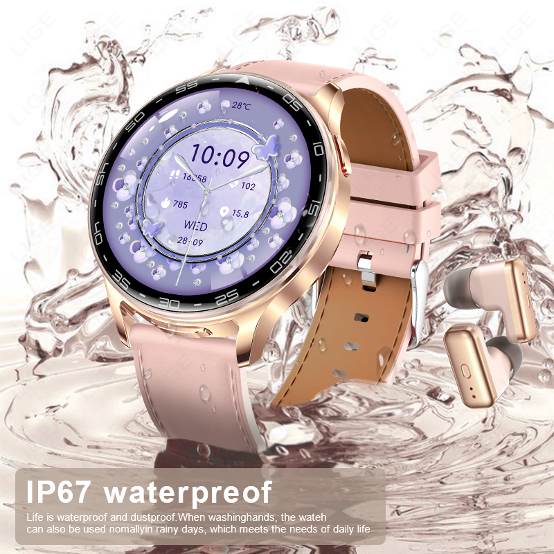 2 em 1 tws fone de ouvido reló - Smartwatch Noise Watches For Women avaliação e preço