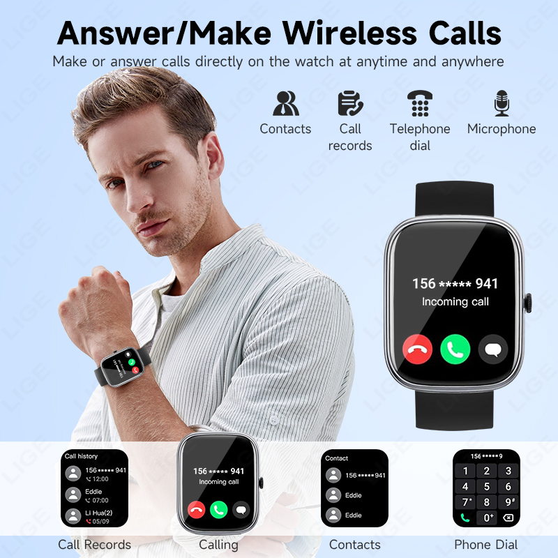 2026 novo para android bluetoo - Smartwatch Ladies Watches For Women avaliação e preço