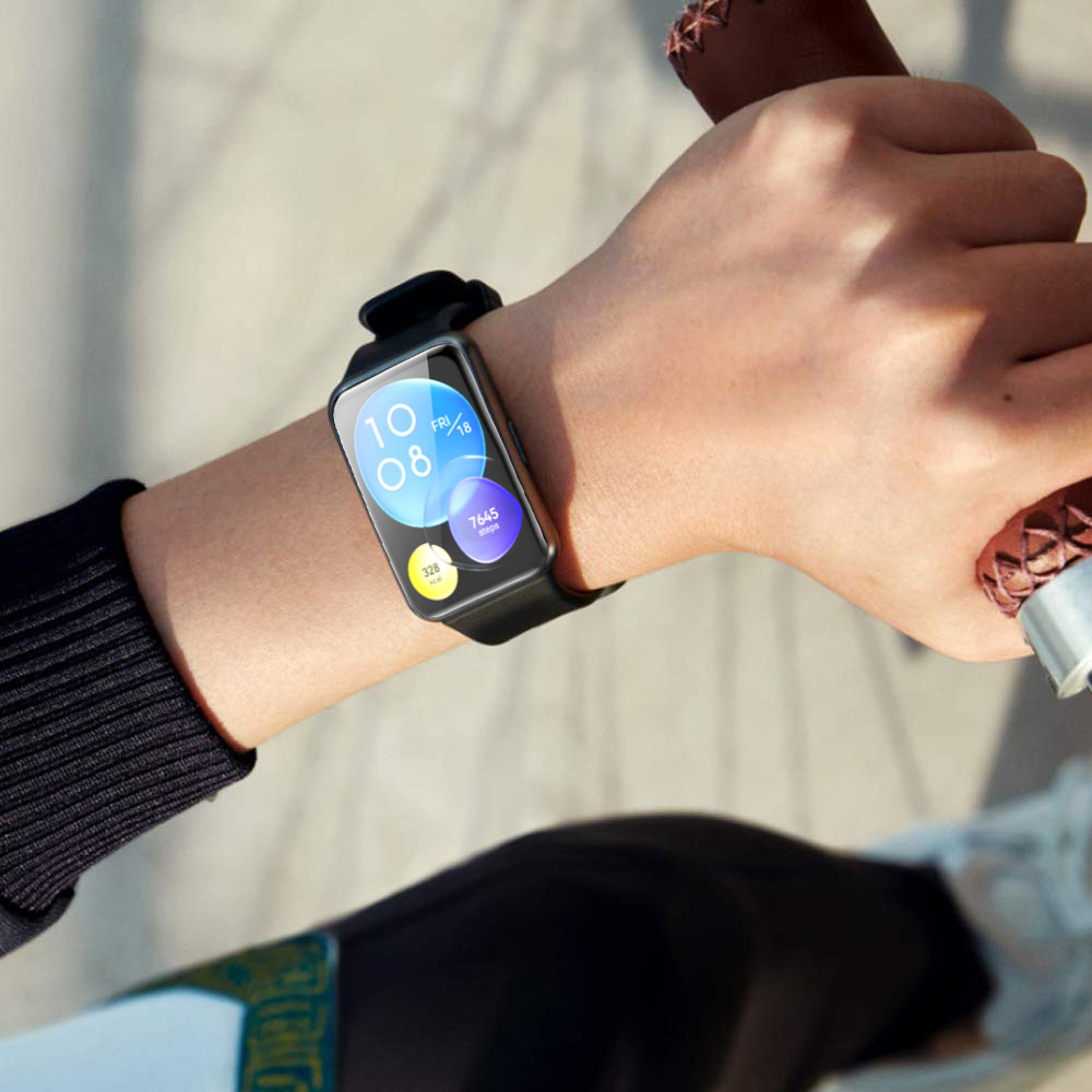 Banda de silicone para huawei  - Huawei Smartwatch Watch Fit avaliação e preço