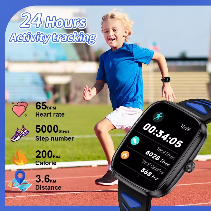 Crianças meninos meninas prese - Smartwatch Watches For Kid Girl avaliação e preço