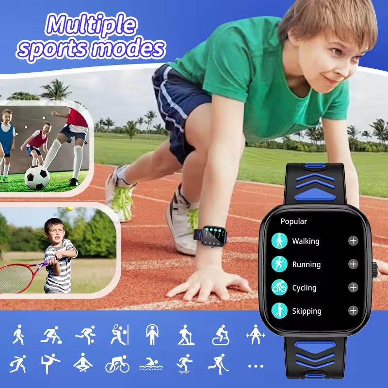 Crianças meninos meninas prese - Smartwatch Watches For Kid Girl avaliação e preço