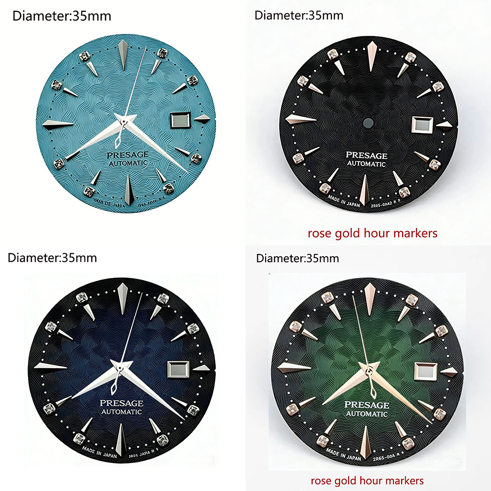 Mostrador S Logo Presage NH35  - Seiko Watch Presage avaliação e preço