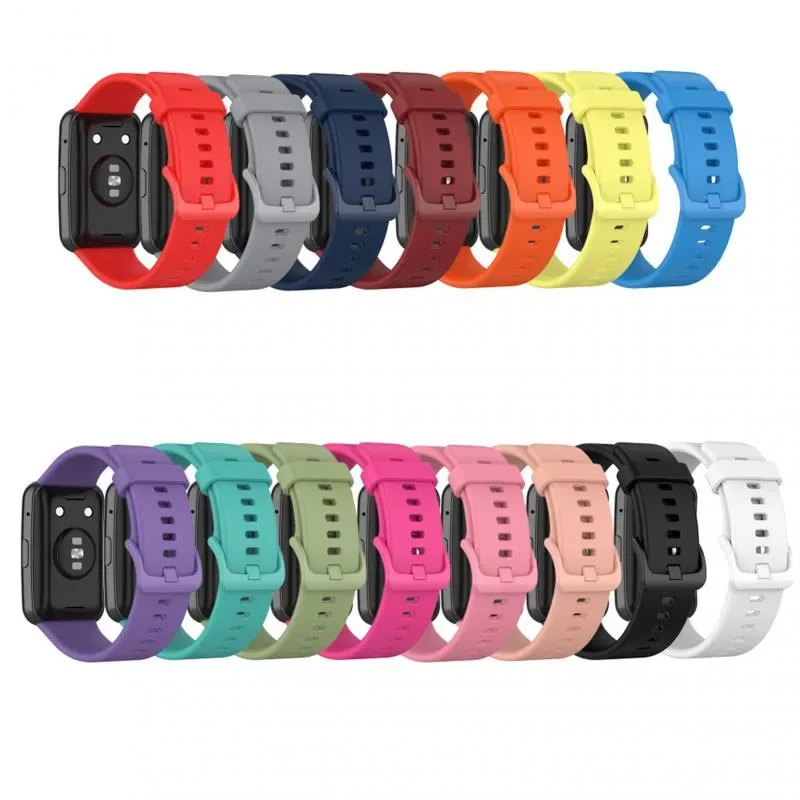 Banda de silicone para huawei  - Huawei Smartwatch Watch Fit avaliação e preço