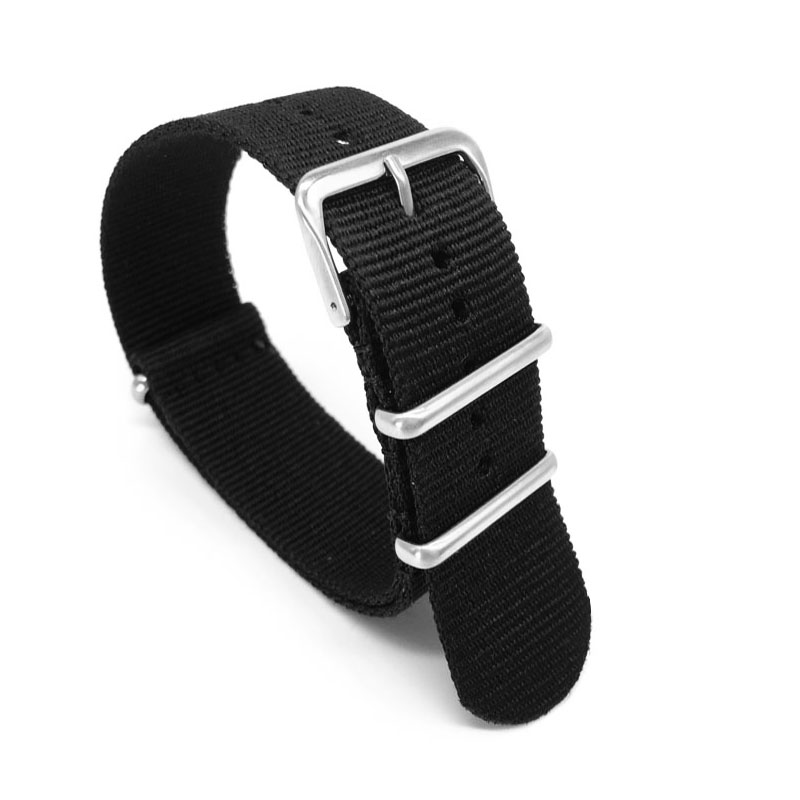 Pulseira de nylon preta para r - Nato Strap Nylon avaliação e preço