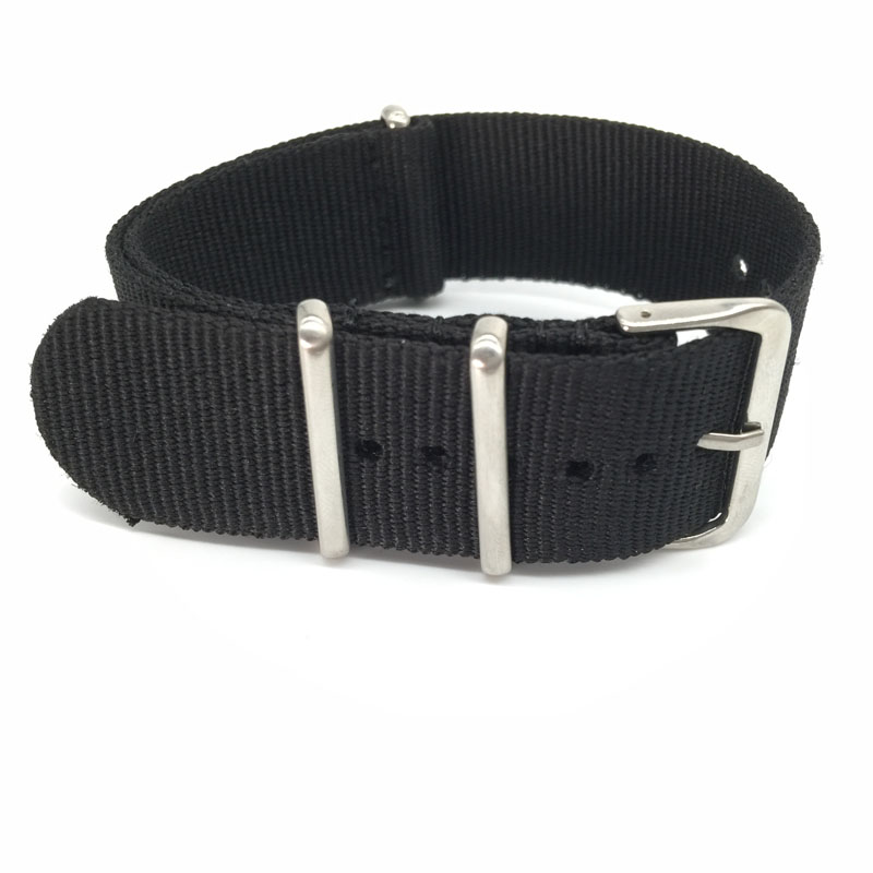 Pulseira de nylon preta para r - Nato Strap Nylon avaliação e preço