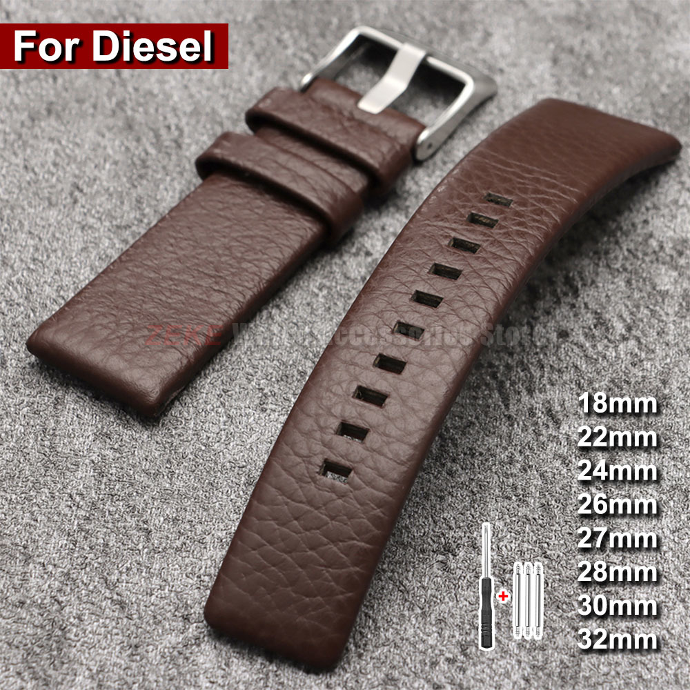 Pulseira de Couro Legítimo Lit - Diesel Watches Smartwatch avaliação e preço