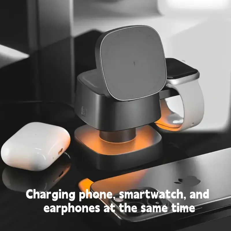 Carregador magnético 3 em 1 se - Smartwatch Apple Watch avaliação e preço