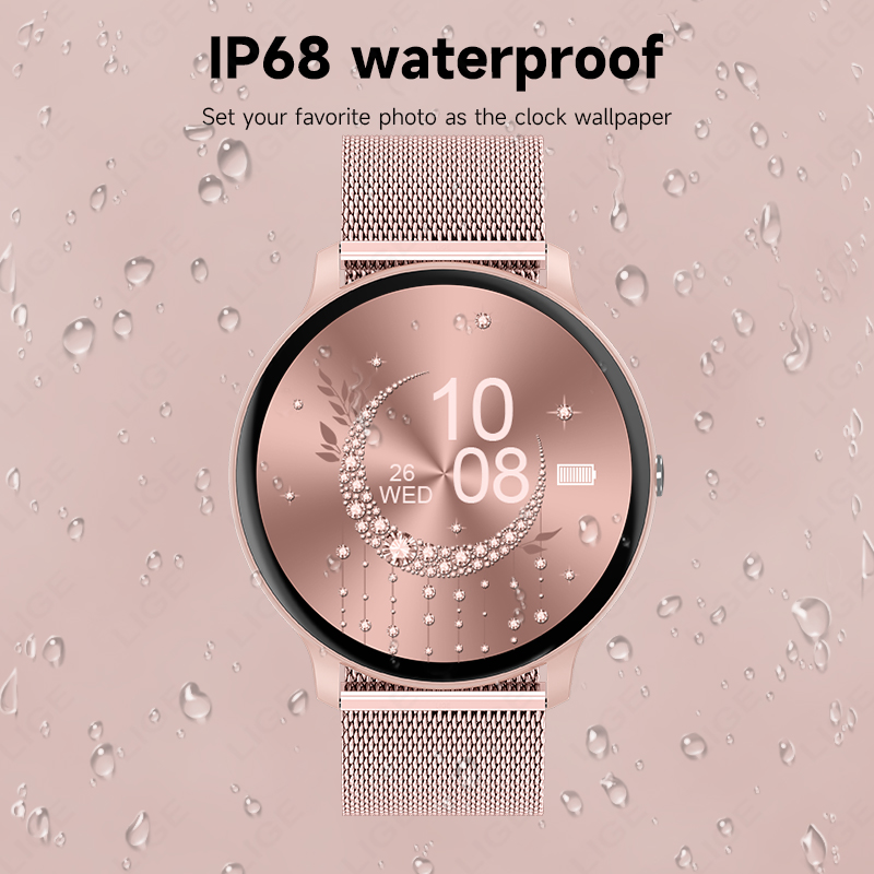 Relógio Inteligente à Prova d' - Smartwatch Ladies Watches For Women avaliação e preço