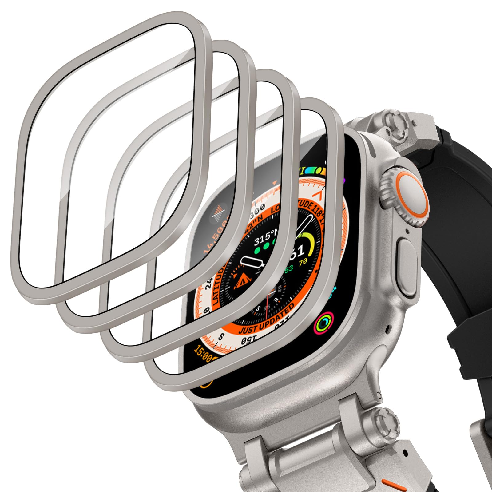 Capa de liga de alumínio + vid - Smartwatch Watches Gift For Women avaliação e preço