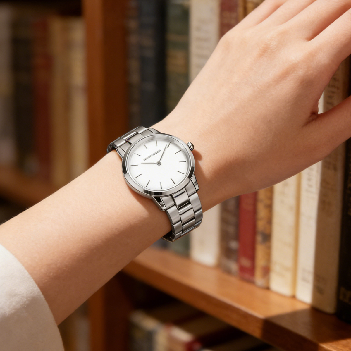 Relógio feminino de aço inoxid - Anti-Magnetic Watch avaliação e preço