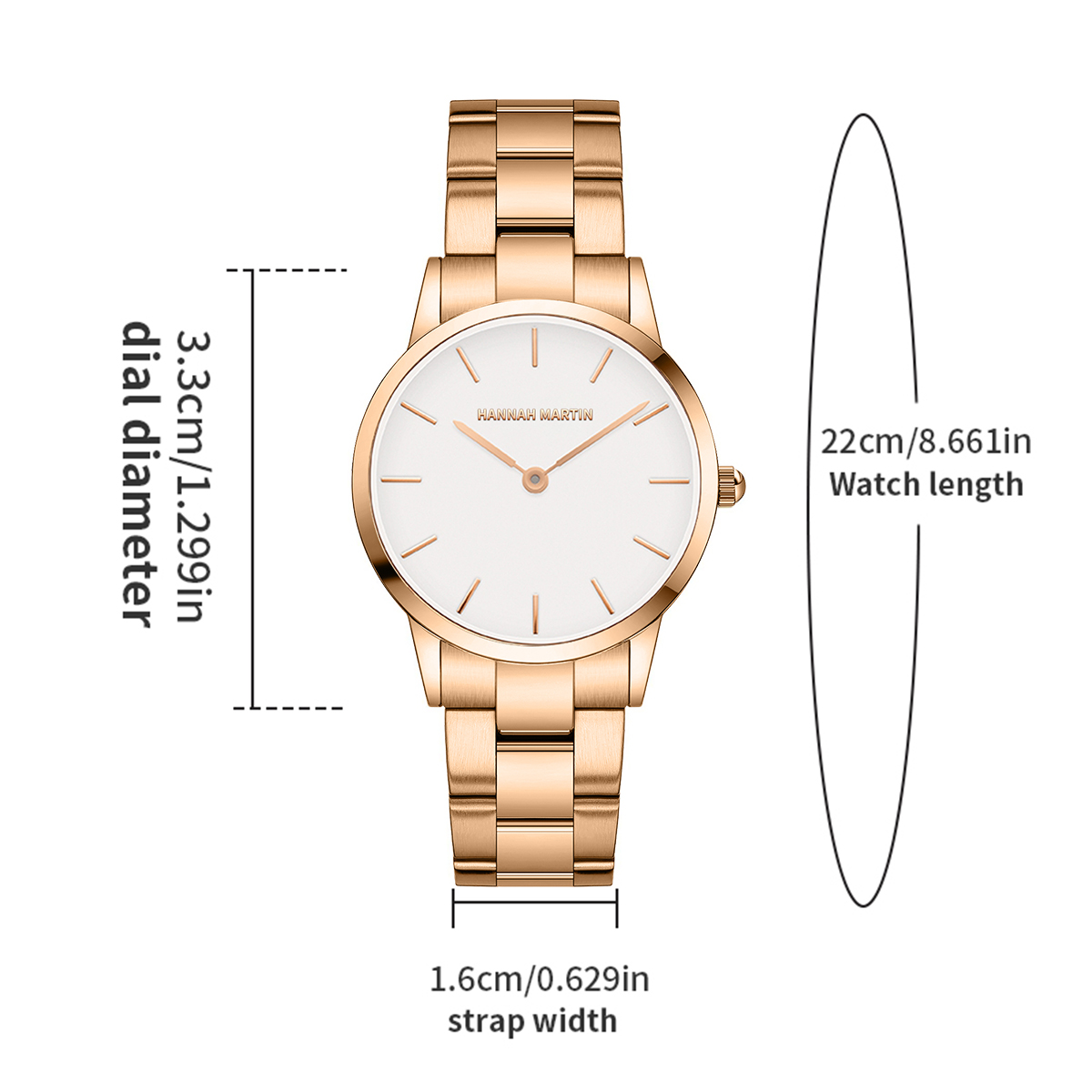 Relógio feminino de aço inoxid - Anti-Magnetic Watch avaliação e preço