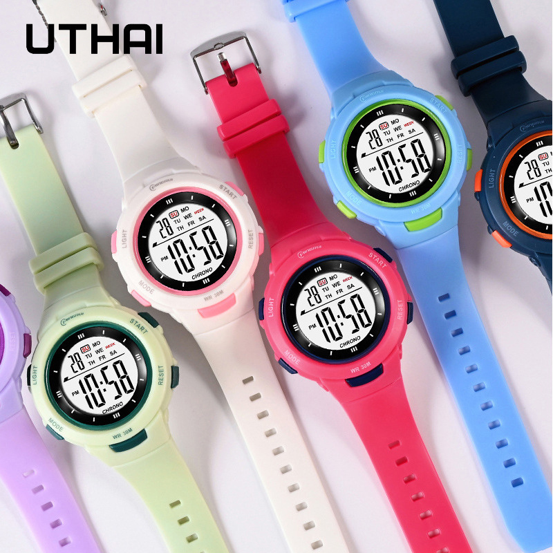 UTHAI Crianças Relógios Esport - Smartwatch Watches For Kid Girl avaliação e preço
